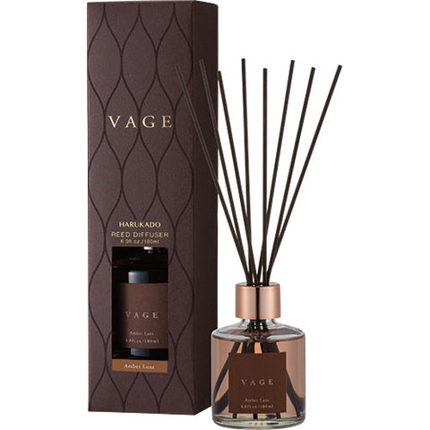 VAGE  Reed Diffuser  Amber Luxe  (180ml)| Home Fragrance | ReaL4 Trading